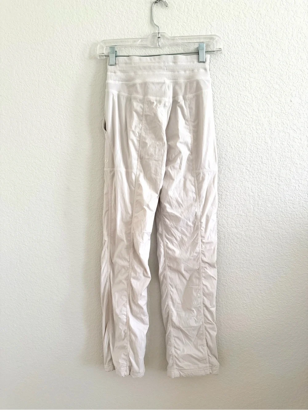 lululemon athletica Off-White Drawstring Lounge Pants